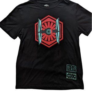 Star Wars Galaxy Edge TShirt Fighter Mens Black Size Large
